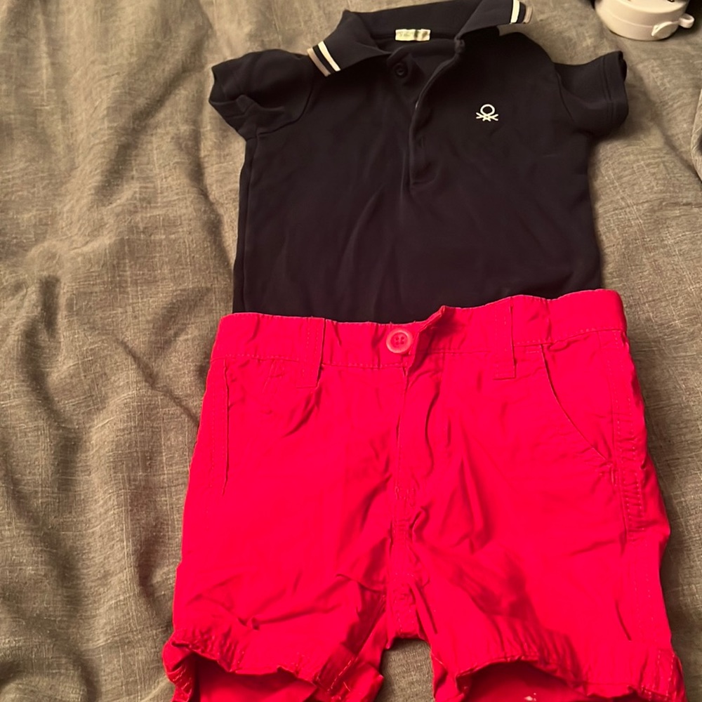 United colours of Benetton outfit!